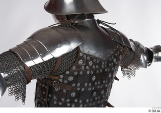  Photos Medieval Knight in plate armor 1 medieval clothing soldier upper body 0003.jpg